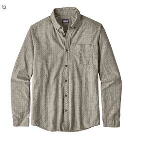 👔 Patagonia® Long-Sleeved Bluffside Shirt 👔 Scorpo Dobby Forge Grey - XL